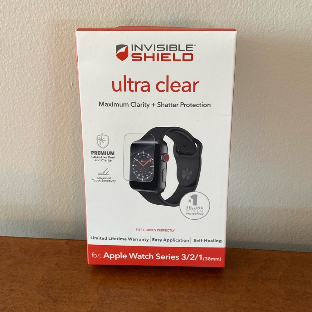 Invisible Shield Ultra Clear for Apple Watch Series 3/2/1